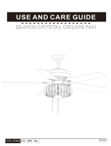 Warehouse of Tiffany CFL-8306REMO/BL Operating instructions
