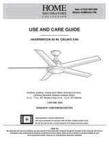 Home Decorators Collection AM634A-PN Operating instructions