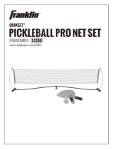 Franklin Sports QUIKSET PICKLEBALL PRO Operating instructions
