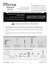 Pfister BPH-DA1C Installation guide