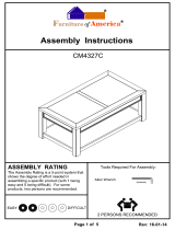 Furniture of AmericaIDF-4327WH-C