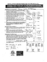 Minka Lavery 4101-84 Installation guide