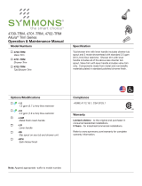 Symmons T-21C Installation guide