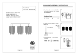 CWI Lighting 5062W18C-3 (Clear   W) Installation guide