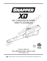 Snapper 1687879 User manual