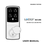Lockly PGD 728W MB User manual