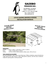 Gazebo Penguin 455020 User manual