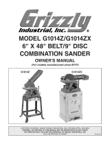 Grizzly Industrial G1014ZX User manual