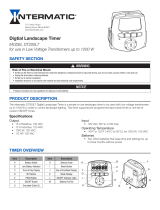 Intermatic DT200LT Operating instructions