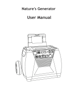 NATURE'S GENERATOR GXNGAU User manual