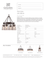 Golden Lighting 1405-4 RBZ-AG User manual