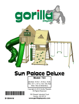 Gorilla Playsets Sun Palace Deluxe Installation guide