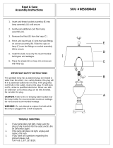 Hampton Bay 18148-002 Installation guide