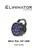 Eliminator Mini Par UV LED User manual