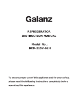 Galanz BCD-215V-62H User manual
