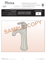 Pfister LG40-DE0D User manual