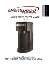 Brentwood TS114 User guide