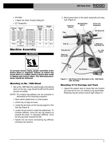 RIDGID 15722 Operating instructions