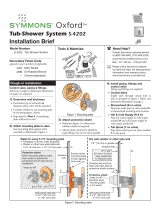 Symmons S-4202-1.5-TRM Installation guide