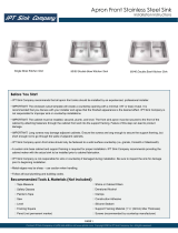 IPT Sink Company IPTAP6040SP7636CP Installation guide