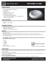 DECOLAV 1421-CWH User manual