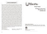 Winflo UR009C30B Installation guide