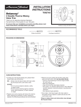 American Standard T052740.013 Installation guide