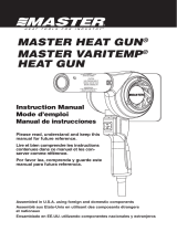 Master Appliance HG-501D-00-K User manual
