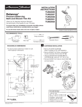 American Standard TU052500.013 Installation guide