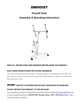 PRO-SERIES DWHOISTSET User manual