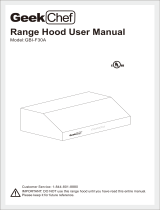 Geek Chef GBI-F30A User manual