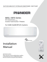 Pioneer WYS009AMFI20RL-16 Installation guide