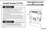 Radio Thermostat CT101 Operating instructions