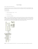 HOUSE OF FORGINGS RO-4891 Installation guide