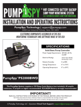 PumpSpy PS2000BWD User manual