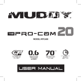 Muddy MTC600 Operating instructions