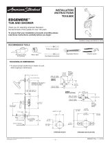 American Standard T018507.295 Installation guide