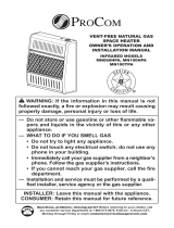 ProCom Heating MN100TPA User manual