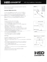 LED Concepts LSL-12-W-3PK-HD Installation guide