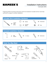 Nameeks CeraStyle 081000-CON-SN-One Hole Installation guide
