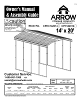 Arrow CPHC143814 User manual