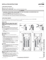 Leviton LP315-MB Operating instructions