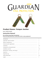 Guardian Fall Protection 00455-QC Operating instructions