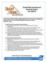 Roof Zone 65015 Operating instructions