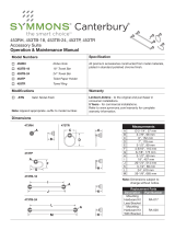 Symmons 453TB-24 Installation guide