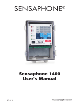 Sensaphone 1400-CD Operating instructions