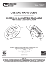 Commercial Electric 53803111 Installation guide