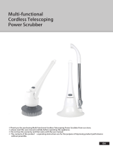 Sharper Image Ultimate Cordless Power Scrubber Owner's manual