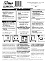 StoveTop FireStop 675-3D User manual