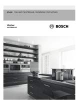 Bosch WAT28401UC User manual